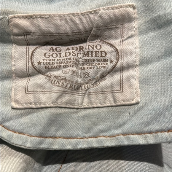 AG The Protege Slim Straight Leg Men's Denim Blue Jeans 34 - Picture 8 of 13